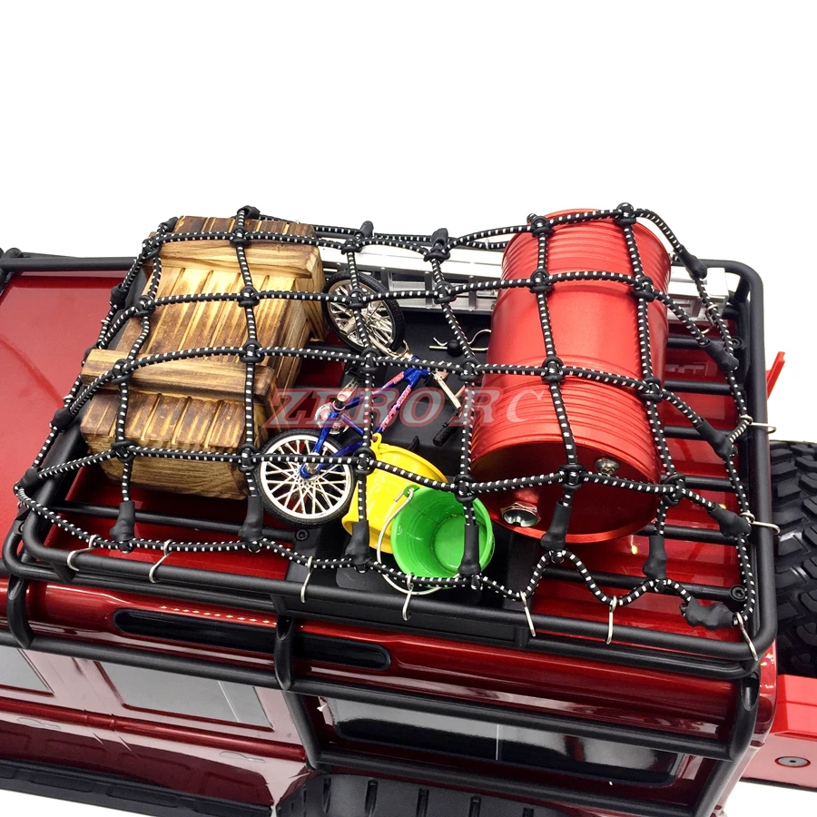 Newest Rc Rock Crawler Truck Roof Rack Accessory Bungee Net For 1/10