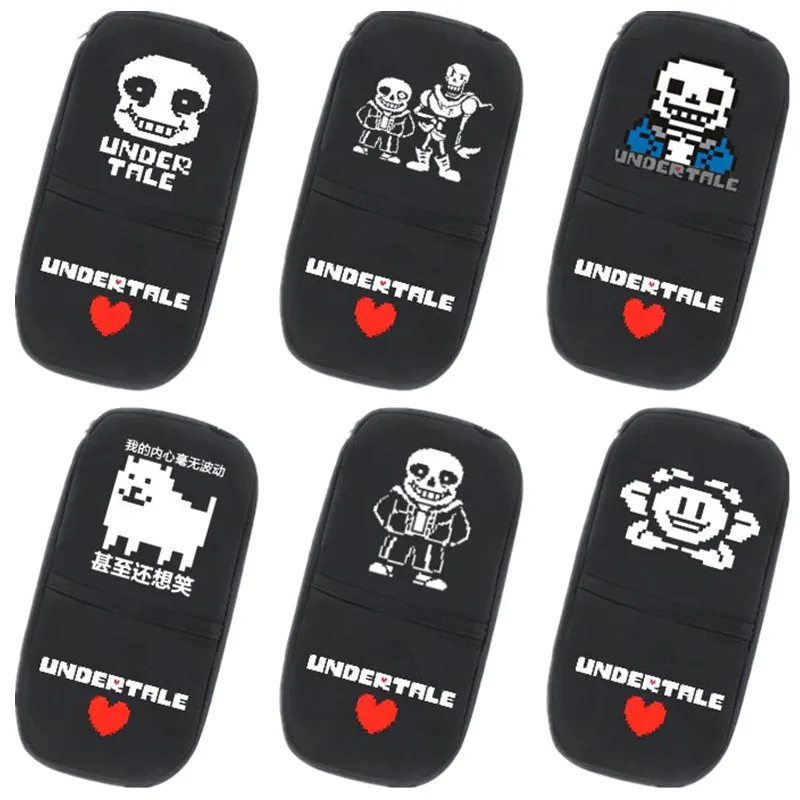 Длинный кошелек на молнии для игр Undertale Sans чехол карандаш школьные