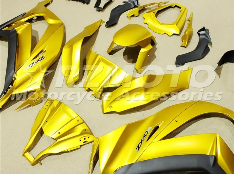 Новый ABS полный обтекатель комплект подходит для kawasaki Ninja ZX 10R ZX10R 2011 2012 2013 2014 2015 11 12