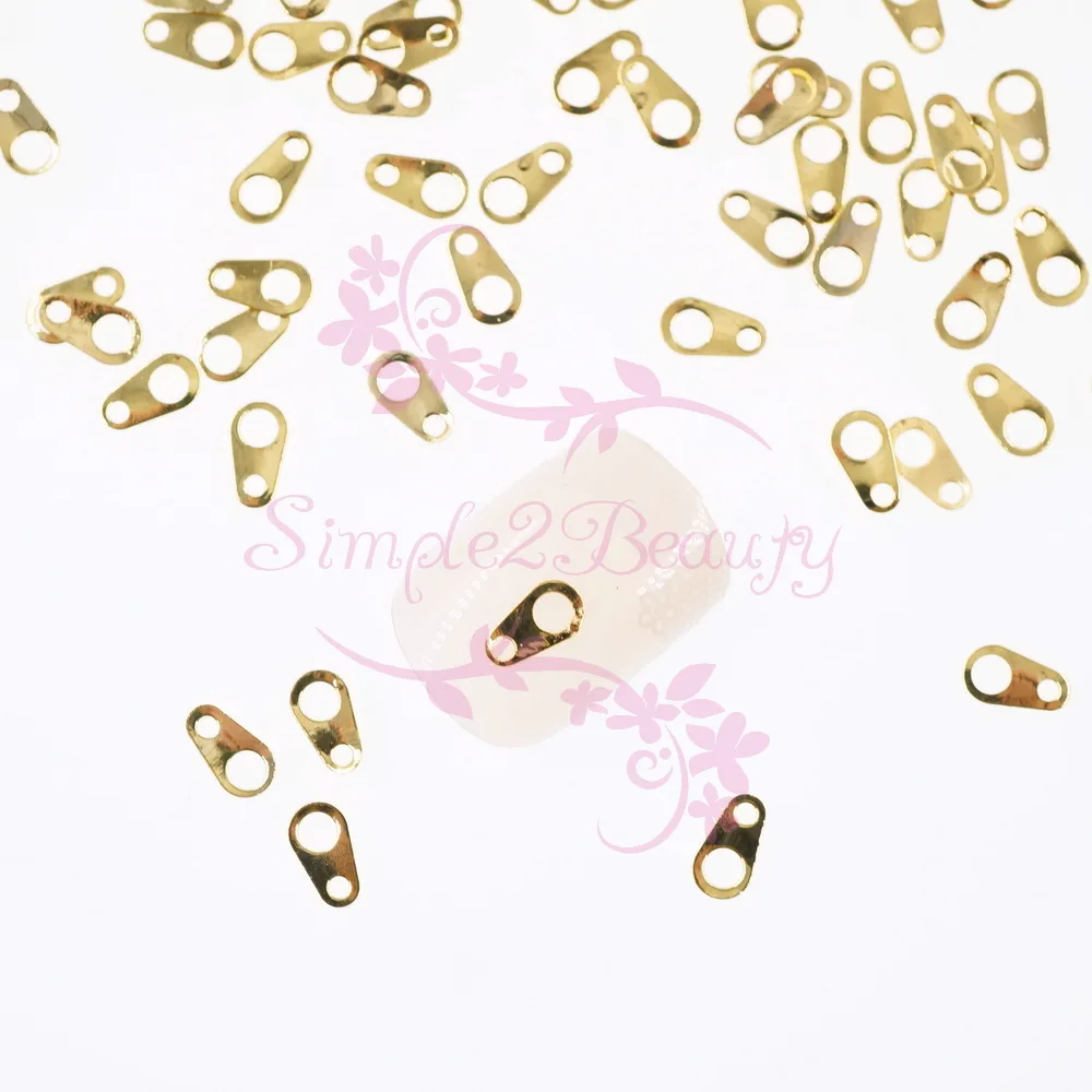 500pcs/lot Retro Design Japanese Style Metallic Rivets Studs Slices Zipper Puller Punk Salon Nail Art Manicure DIY Decorations | Красота и