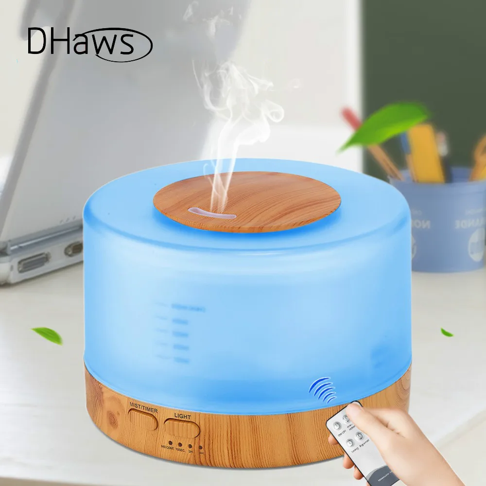 

Diffuserlove 500ml Humidifier Remote Control Essential Oil Diffuser Cool Mist Humidifier EU AU UK US Plug Air Humidifier