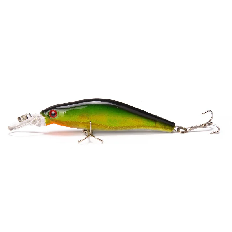 Fishing Lure Hard Bait 5 Color Translucent Bait 8.5cm/11.4g Laser Minnow Suspension Plastic Lure Bait Fishing Bait jooyoo