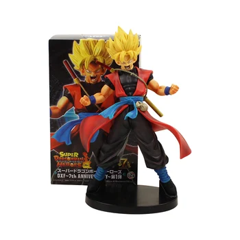 

22cm Dragon Ball Z 7th Son goku Figure Toys Super Saiyan 7th anniversary goku pvc action figure model toys doll for kids gifts