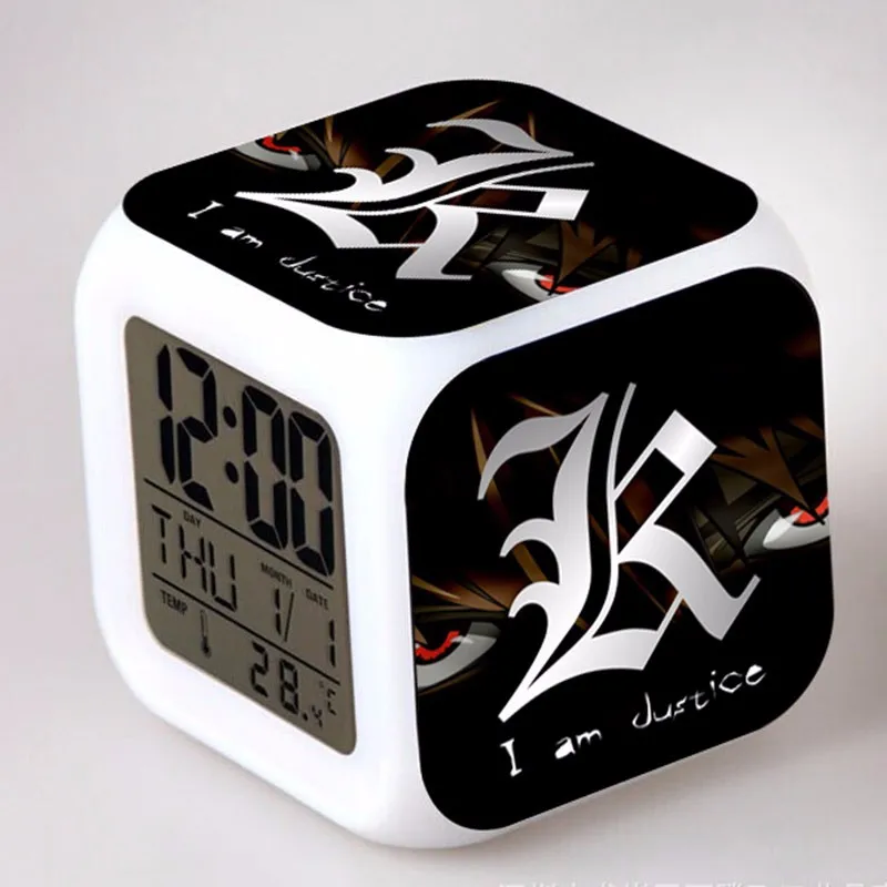 Death Note - Alarm CLock with LED Touch (13 Types)