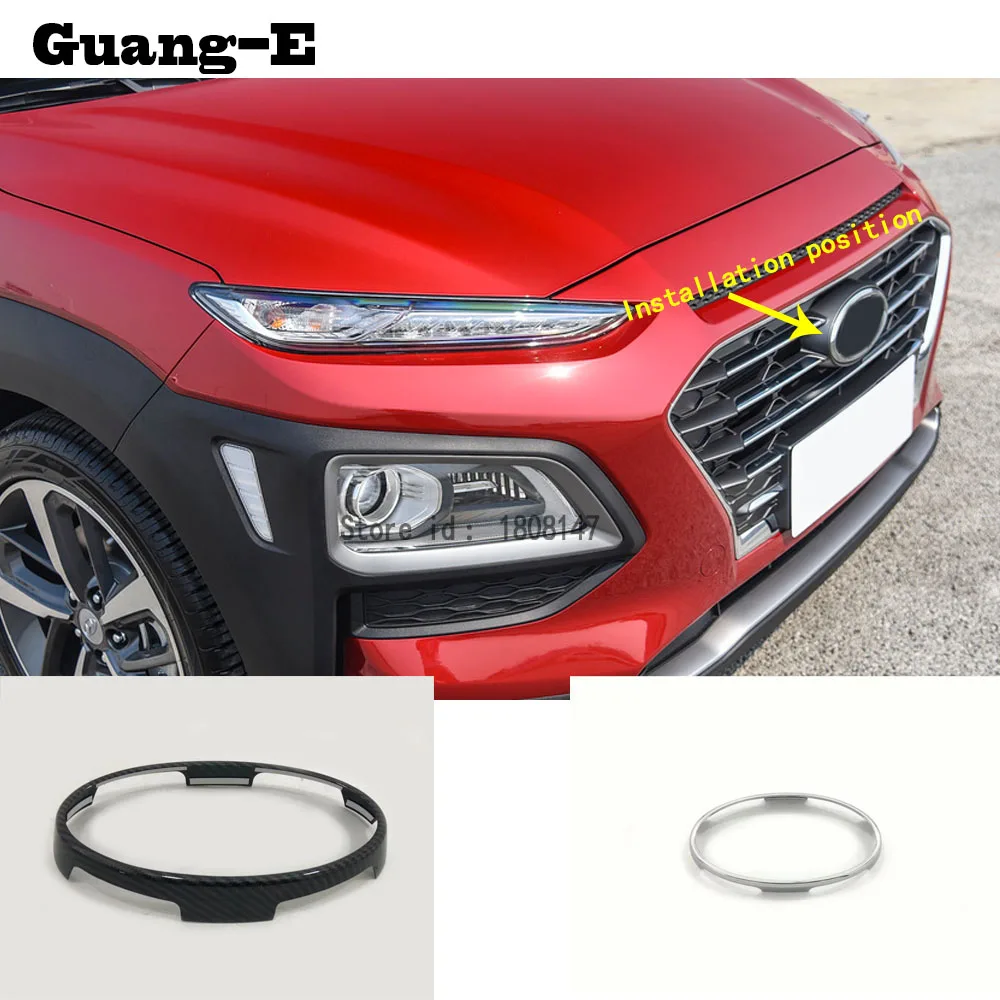 Решетка для рамы автомобиля Hyundai Kona Encino Kauai 2017 2018 2019 декоративная решетка гриля с