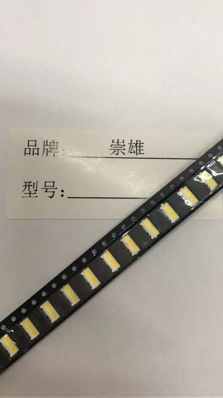 100pcs LED TV Application Backlight Edge Series TS731A 0.5W 3V 7032 Cool white LCD | Лампы и освещение