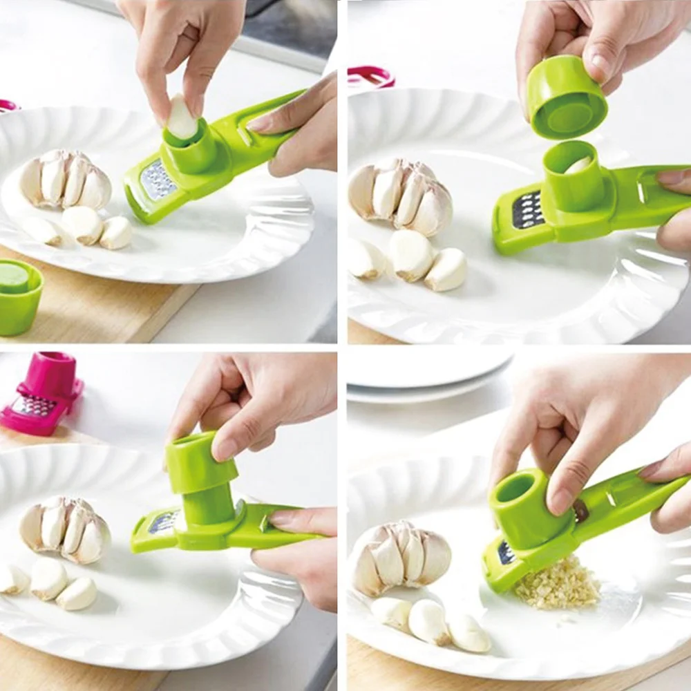 Многофункциональный пресс для чеснока из нержавеющей стали 1 шт.|steel garlic press|garlic