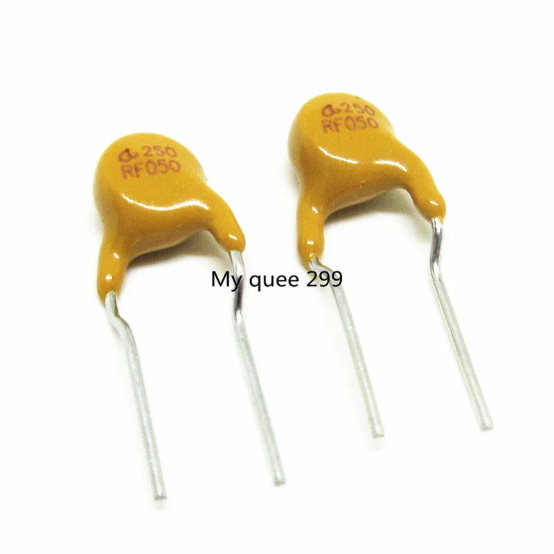 

10PCS/lot Self recovery fuse TRF250-050 250V 50MA RF050 PTCC