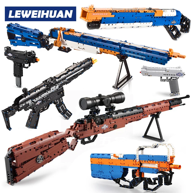 

98k Ak47 Toy Gun Toy Legoing Gun Model Building Blocks Compatible With Legoed Technics Bricks Educational Toys For Children Boys