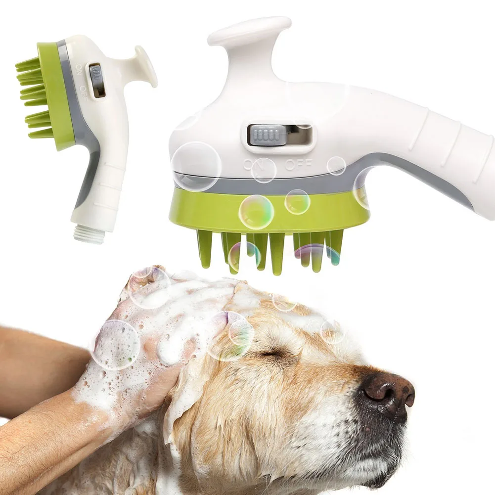 Multifunction Pet Dog Cat Bathing Shower Nozzle Spray Massage Head