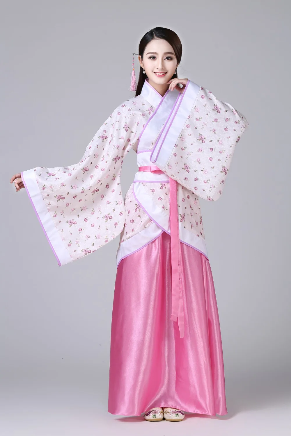 Hanfu Китайский костюм для Для женщин Элегантный древний национальная одежда карнавальный наряд Производительность Костюмы народная этап