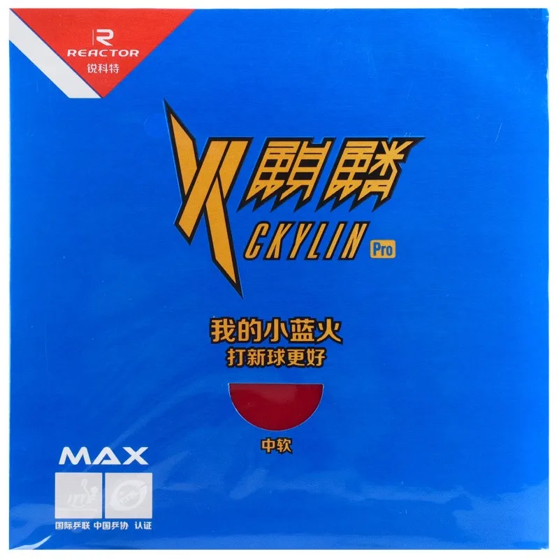

New Reactor Ckylin Pro (blue fire update)Pips In 40+ Table Tennis Pingpong Rubber With Sponge Tenis Tenis De Mesa