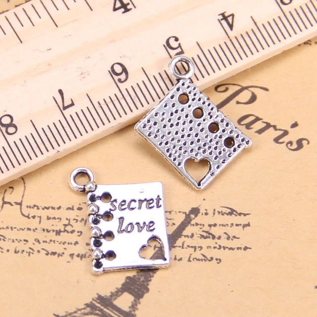 Silver Plated Charms Jewelry Making  Book Charms Jewelry Making - 8pcs  Silver Plated - Aliexpress