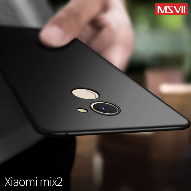 Best Offers MSVII for Xiaomi Mi Mix 2 Case Cover for Xiaomi Mix 2 Case Ultra-thin Full Protection PC Frosted Hard Protective Case For Mix2