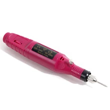 Ручка Форма Электрический фреза для дрель для ногтей набор 100-240 В пилка для ногтей машина для дизайна ногтей УФ Гель-лак Инструменты