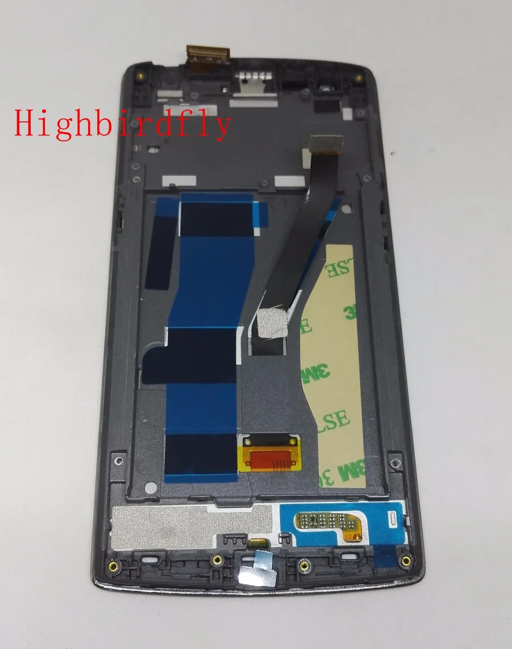 Для Oneplus 1 one ЖК-дисплей + Сенсорное стекло дигитайзер передняя рамка в сборе для One