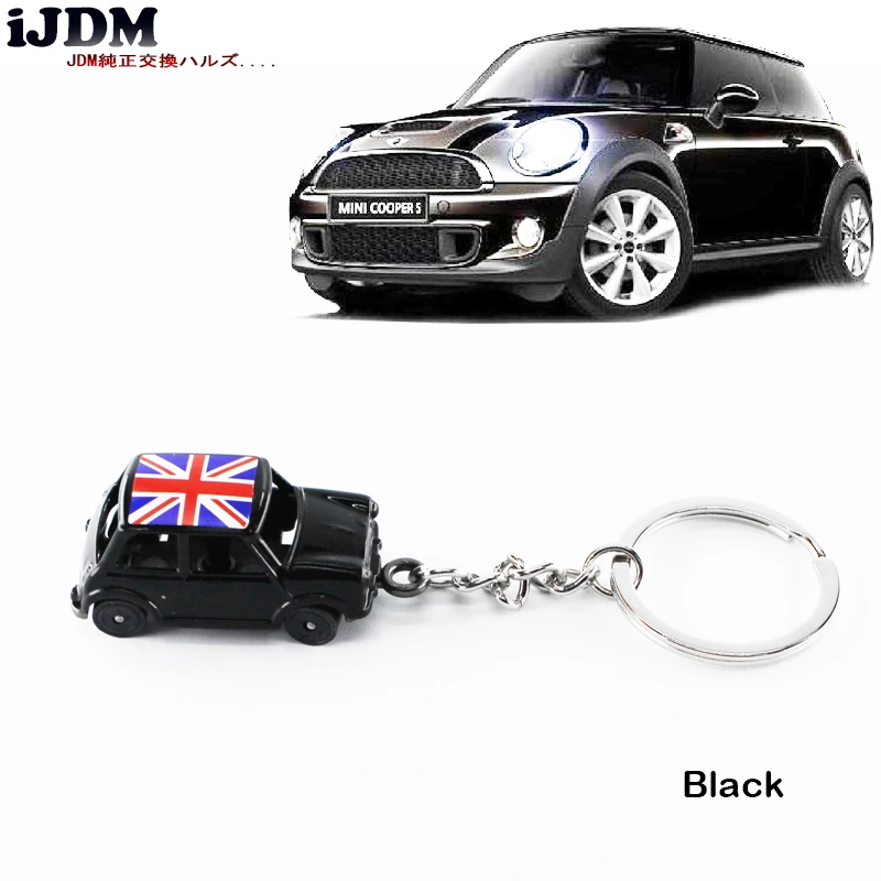 1 шт. красный 1: 60 классический Юнион Джек для MINI Cooper литой брелок для ключей, для MINI COOPER F55 F56 R55 R56 R60 R61