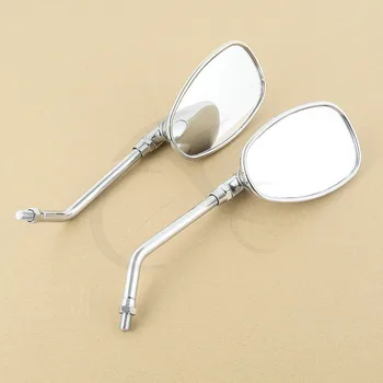

Mortorcycle Chrome 10MM Clockwise Rear Mirrors For SUZUKI VL1500 VL1800 VS1400 M109R VZ800