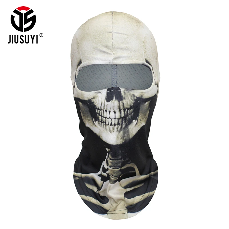 3D Grim Reaper скелет ужас Балаклава полная маска для лица Хэллоуин Вечеринка Косплей