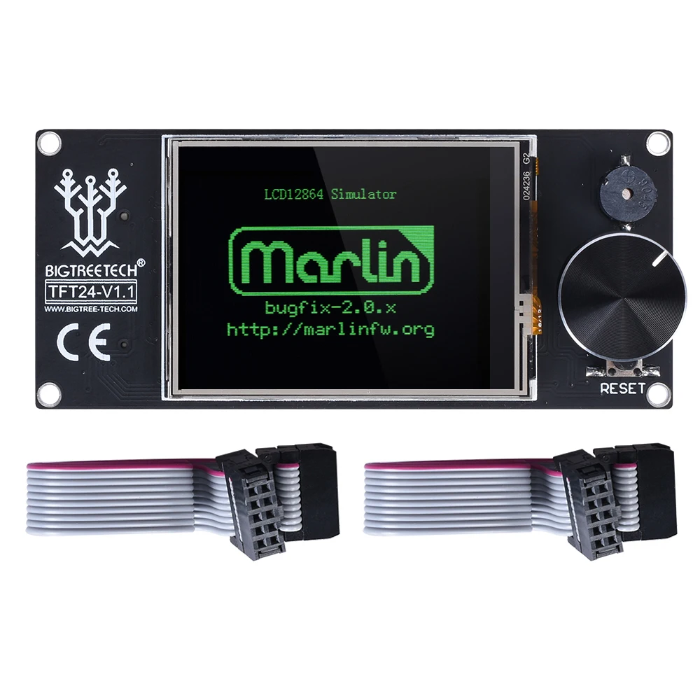 Pаспродажа BIGTREETECH TFT24 V1.1 сенсорный экран как 12864 ЖК дисплей режим 3d части принтера VS MKS TFT24 TFT35 для Ender 3 SKR V1.3 MINI E3