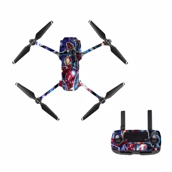 

[M0073] The Avengers for DJI Mavic Pro Decal Skin Sticker Drone Body + Remote Controller + 3 Battery Protection Film Cover