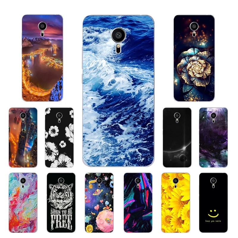 

Bags for Meizu MX5 Case 5.5 inch Cover Soft TPU Silicone Coque for Meizu Mx 5 Case Billow Printing Shell mx5 Phone Cases