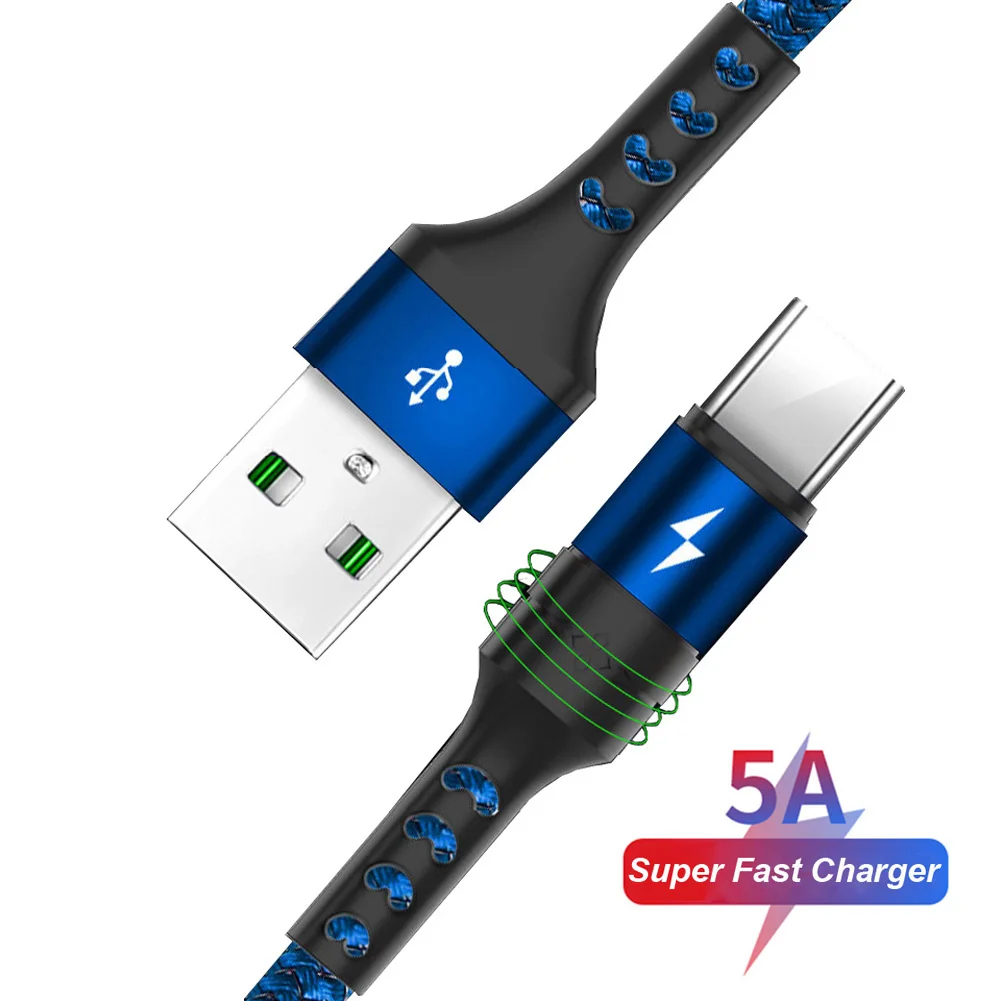 Mayround 5A кабель супер быстрая зарядка для Huawei P30 Pro Кабель USB 3 1 Type C зарядное