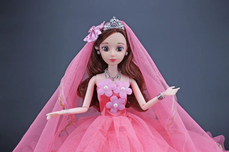 NK кукла принцесса одежда ручной работы длинный хвост свадебное платье модный вечерний наряд для куклы Барби аксессуары C054 JJ