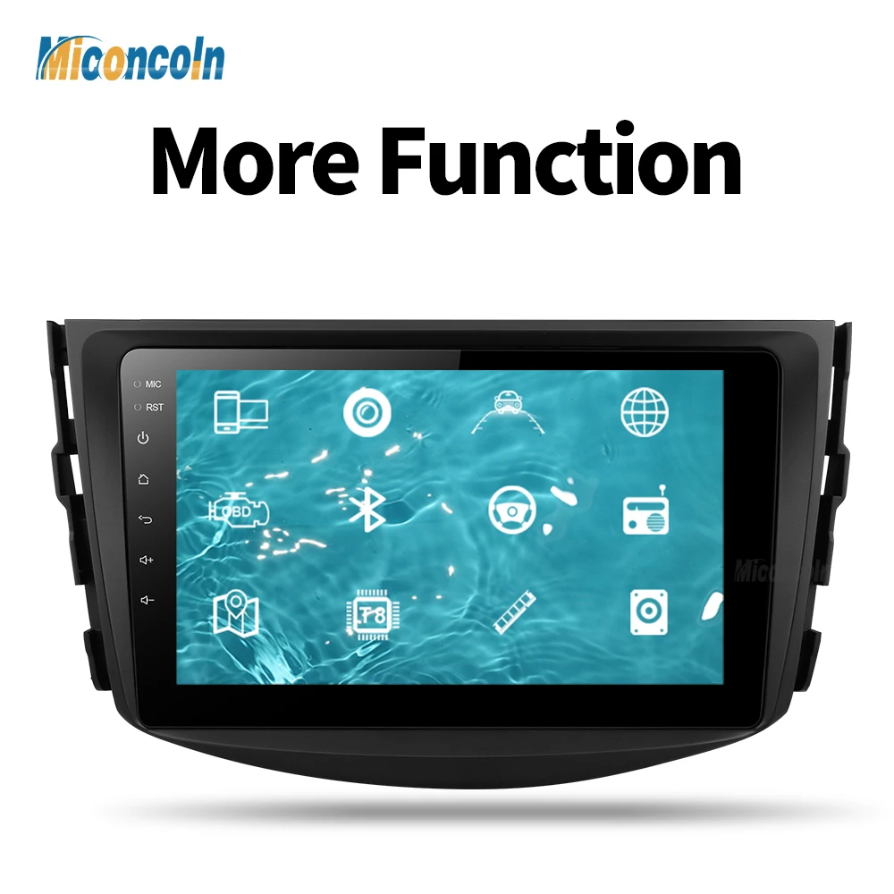 Perfect Asottu CRAV48060 Octa 8 Core Car DVD GPS Navigation palyer Android 8.1 Car DVD Player for toyota rav4 2007 2008 2009 2010 2011 2