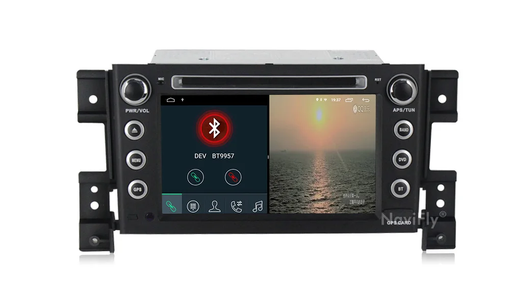 Cheap Android 9.1 HD screen 32G ROM 2din Car multimedia gps player for SUZUKI GRAND VITARA 2007-2013 car radio bt DVR view camera 20