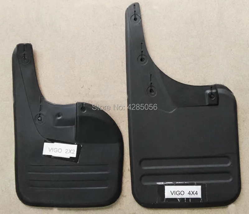 4 шт./компл. (две пары) подходит для TOYOTA HILUX VIGO REVO fender flare крыло 2009 + Mudflap обшивки
