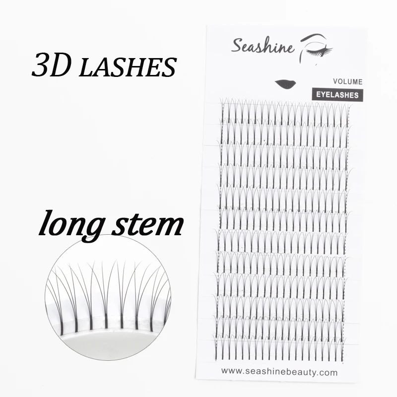 Seashine Роскошные ресницы предварительно fanned 2D3D4D5D6D объемные сделанные вентиляторы