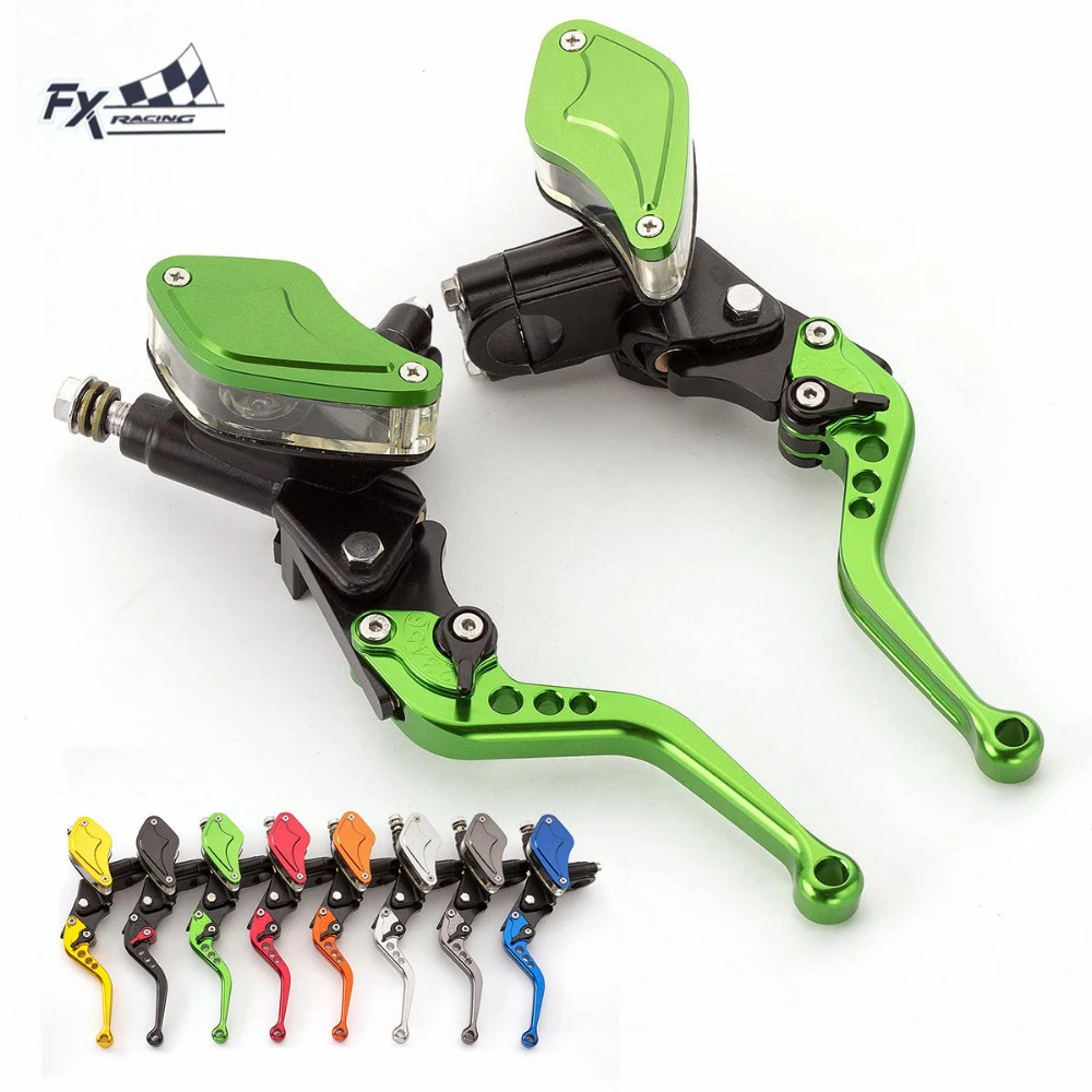 FXCNC Motorcycle Front Brake Oil Reservoir Fluid Pump Master Cylinder Universal FXCNC Motorcycle Front Brake Oil Reservoir Fluid Pump Master Cylinder Universal