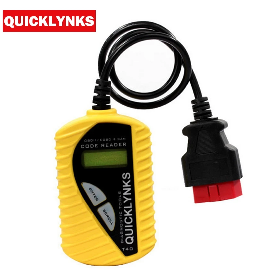 Автоматический базовый считыватель кодов оригинальный QUICKLYNKS T40 многоязычный