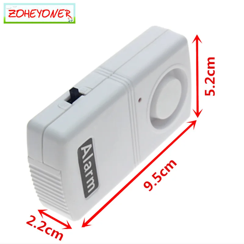 Earthquake Detector Doorbell against thieves Home Security Vibration Sensor Mini Anti-Theft System 120dB Alarms Window Door