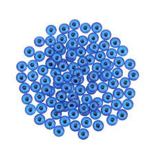8mm 10mm 12mm font b Toy b font Doll Eyes Round Plastic Flatback Blue Doll Eyes