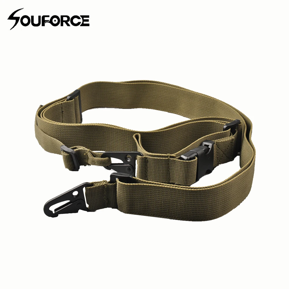3 Color Tactical 3 Point Multi Mission Rifle Holder Sling with