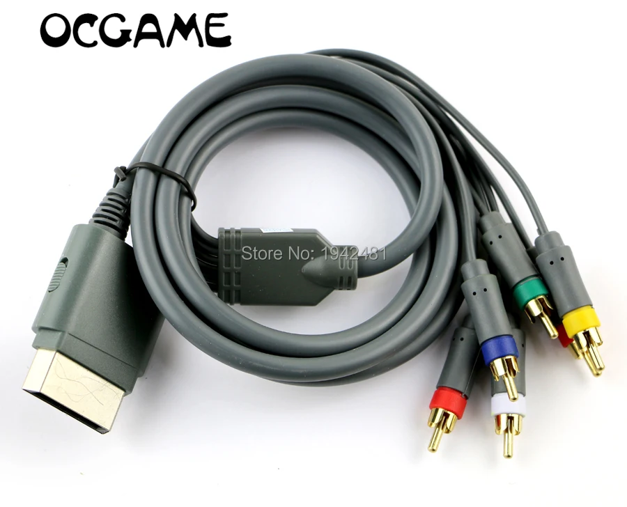 1Pc 1.8M 6 In 1 Hd Tv Component Composite Audio Video Av Cavo Ad Alta Definizione Per Xbox360 Xbox 360