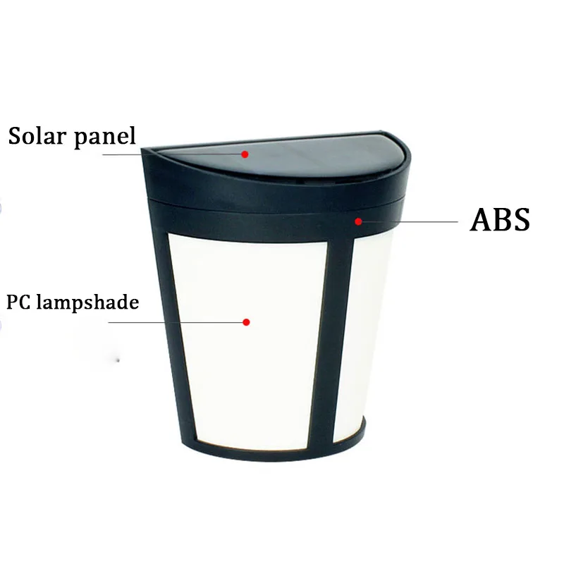 Теплый белый+ Красочный 2 режима светодиодный солнечный светильник s Открытый Декор водонепроницаемый солнечный светильник для сада домашний двор уличный Солнечный настенный светильник
