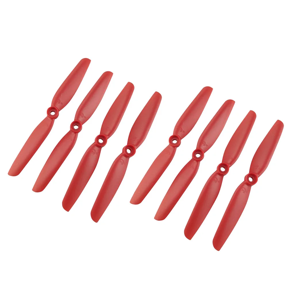 8 Propellers for MJX B6 B6F B6FD B8 Bugs 6 B5W F20 Bugs 5W RC Quadcopter Red