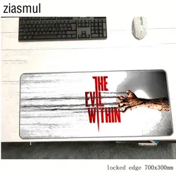 The evil within коврик для мыши 700x300x3 мм коврик для мыши мышь Notbook компьютерная мышь коврик HD принт игровой padmouse геймер для ноутбука коврики для