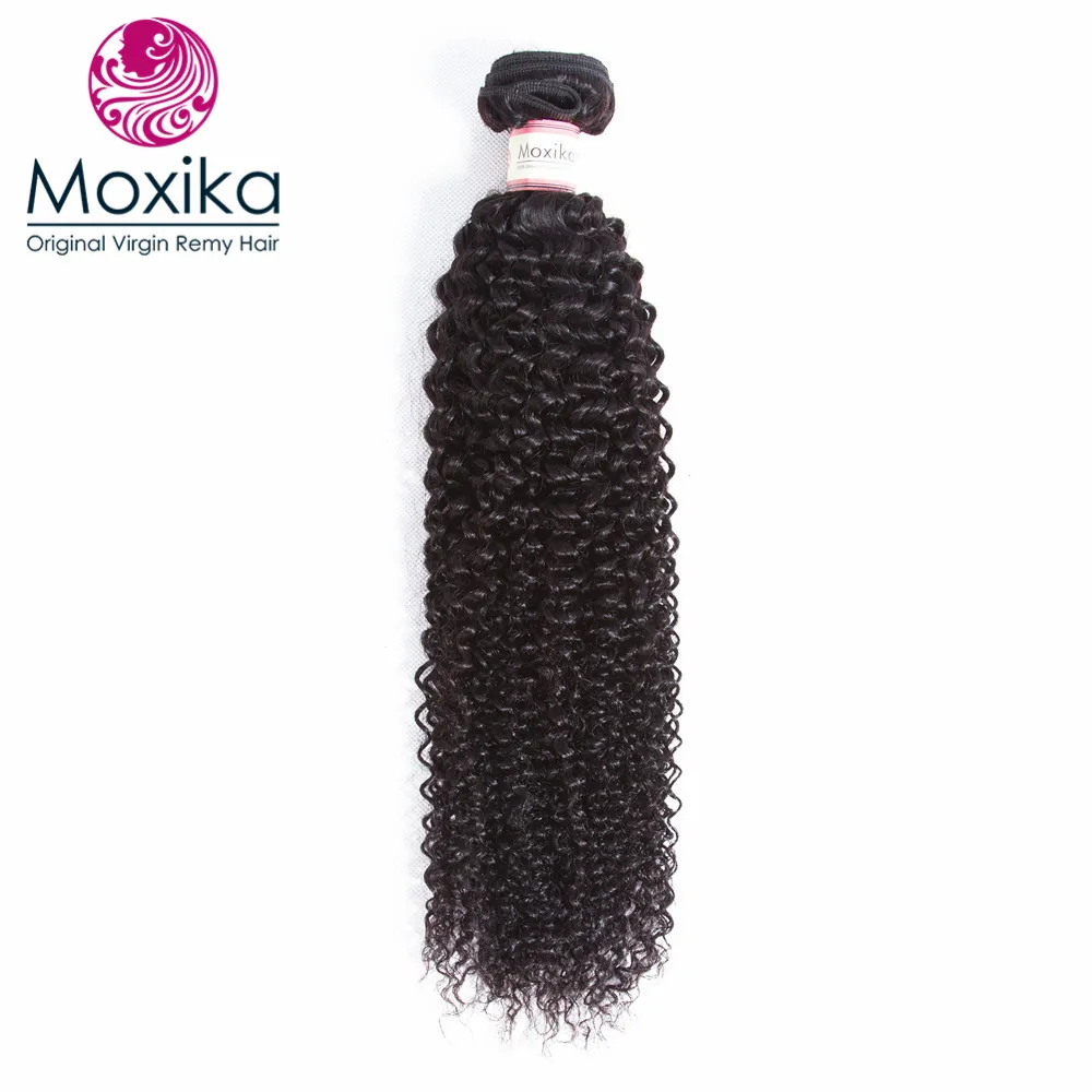 Moxika бразильские волосы пряди волос странный вьющиеся волосы один шт 8-28 дюймов натуральный черный полный конец Remy можно купить 3 или 4 шт