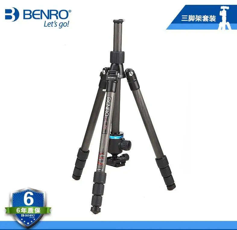 Benro IF18C / IF28C 4 секционный складной штатив из углеродного волокна с шаровой
