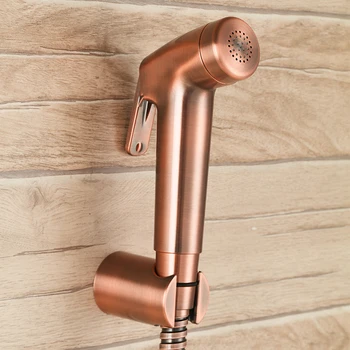 

Antique Red bronze Toliet Hand Held Portable Bidet Sprayer ABS plastic Diaper Sprayer Shattaf Complete set shower spray Set