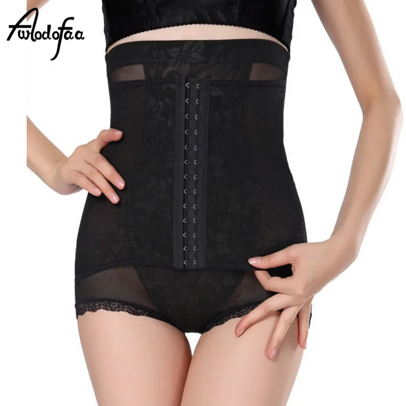 Fashion Sexy Women Control Pantes Slimming Belt Waist Trainer Modeling