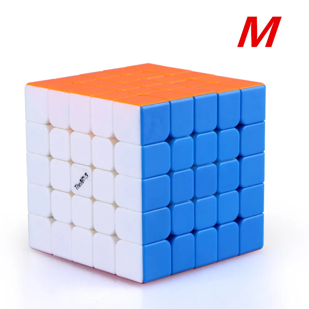 Cuber Speed Qiyi Valk 5 M черный 5x5 Mofangge m скоростной куб без наклеек|Головоломки| |
