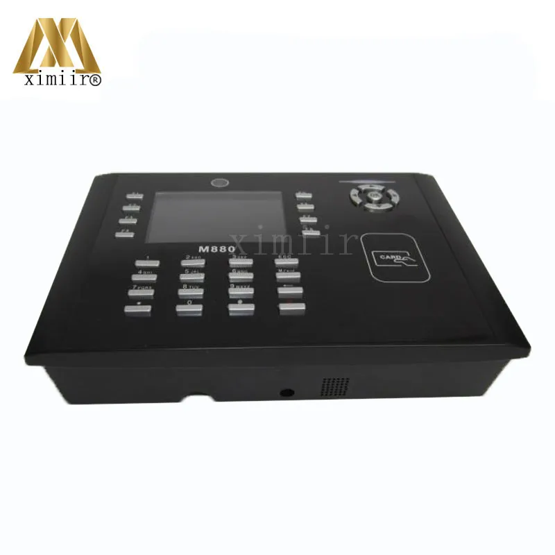 Лидер продаж ZK M800 TCP/IP посещаемость времени часы с 13,56 мГц MF Card Reader Биометрические Время Запись с Камера