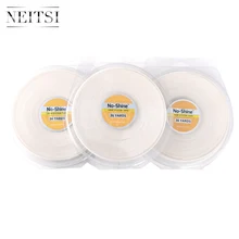 Neitsi 3 шт. 0,75 дюйма 36YDS без блеска склеивания волос система US скотч рулон двухсторонняя лента для наращивания волос уток кожи