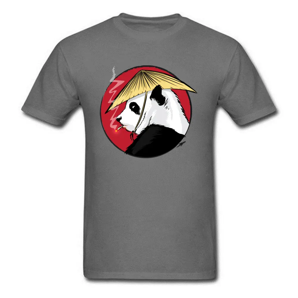 RIce Hat Panda Pure Cotton Design Tops Tees Brand New Short Sleeve Men T-Shirt Printed Fall T Shirt O Neck Top Quality RIce Hat Panda carbon