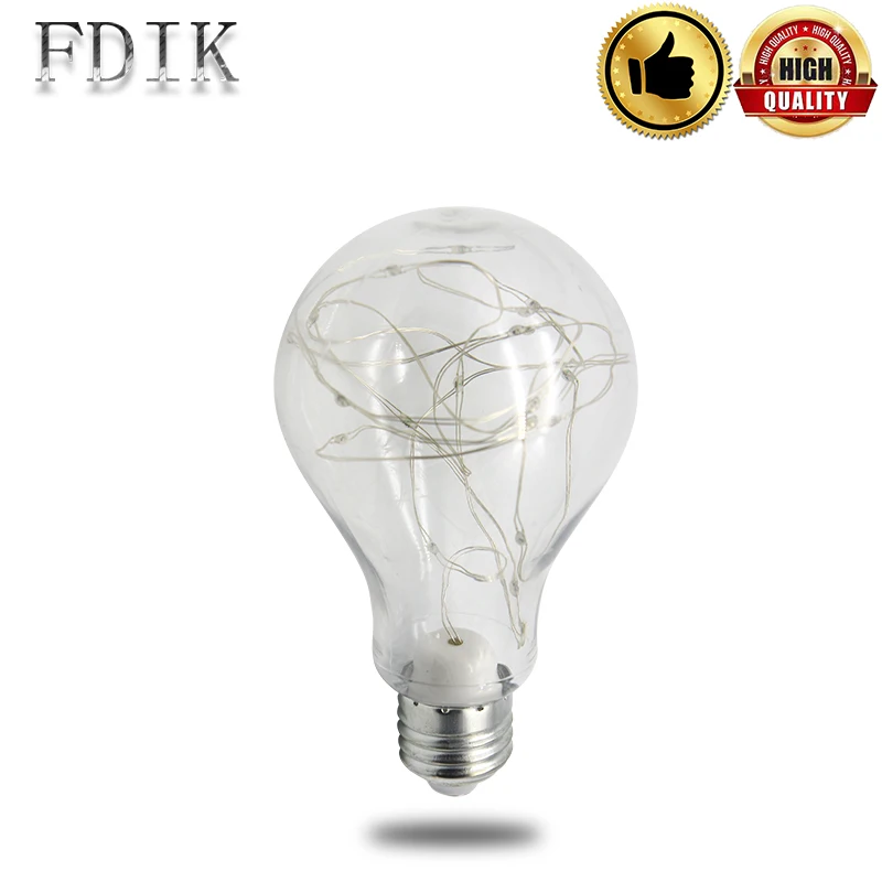 

Holiday Lighting A80 LED Bulb Light AC85-265V Retro Style Creative Small Bulb Decoration Christmas Light Bulb RGB/Warm White